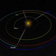 The two spacecraft in relation to Earth. Photo credit: NASA